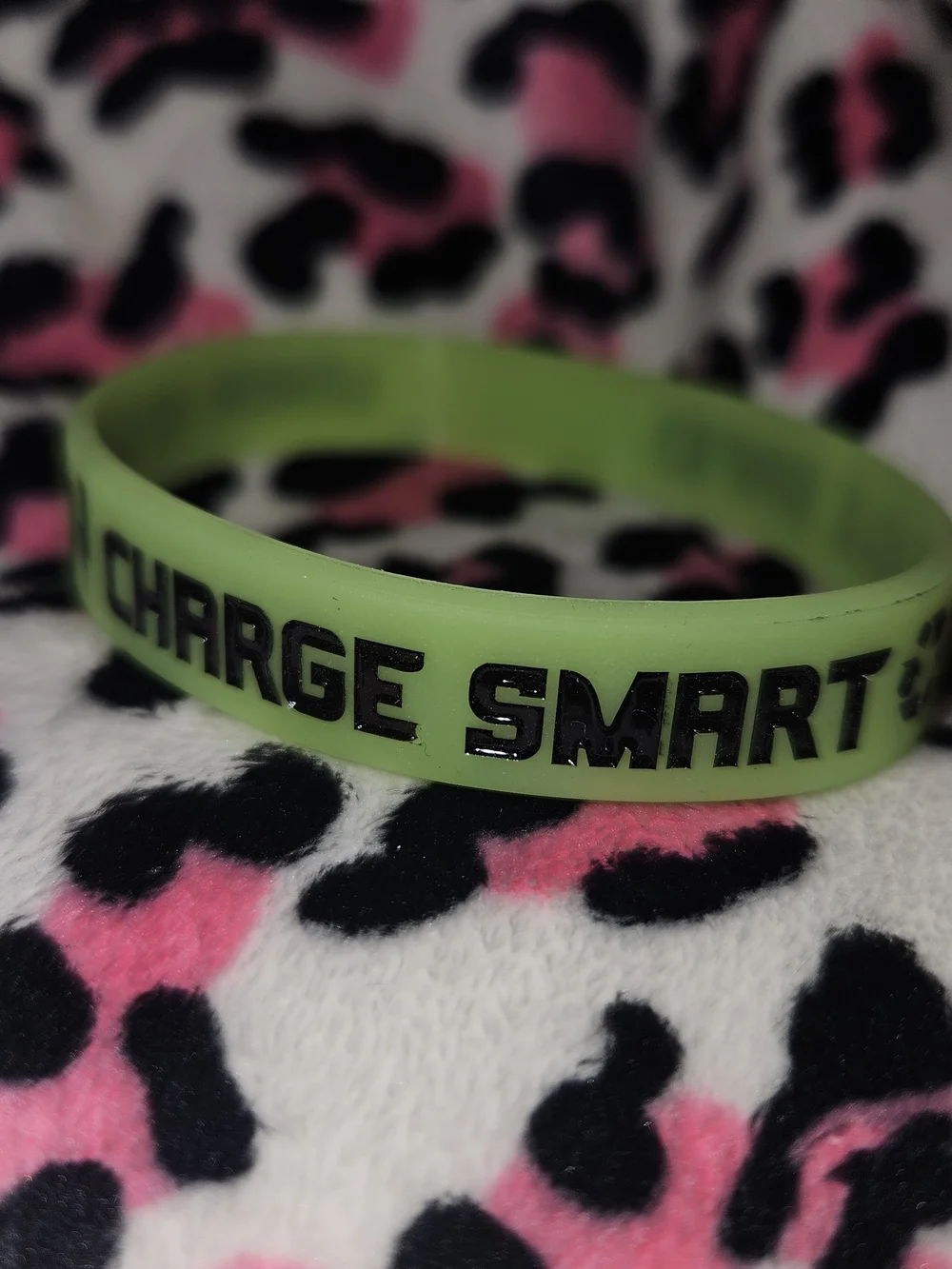 Lime Green Silicone Wristband 